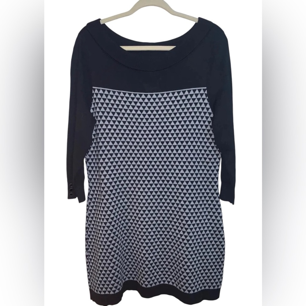 White House Black Market Sz Large Sweater Dress /Tunic